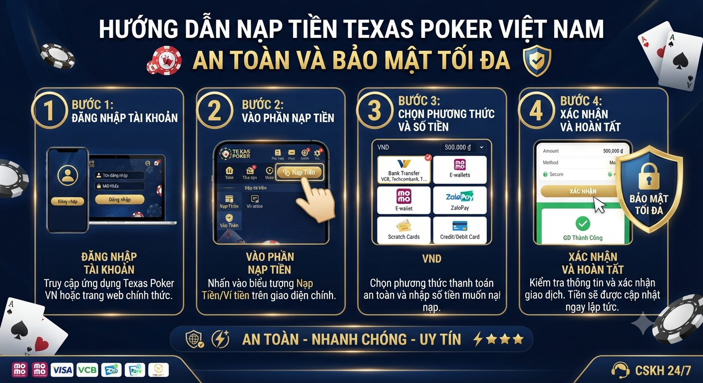 nạp tiền texas poker việt nam